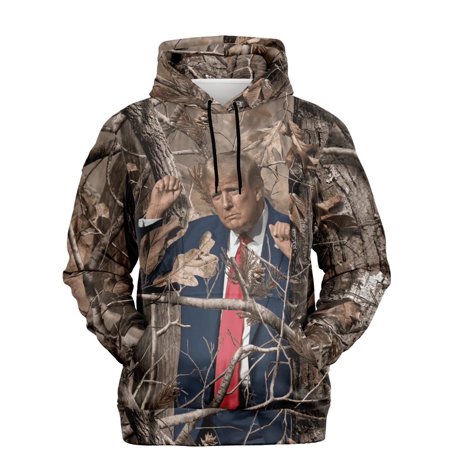 Unreal Tree: Donald Trump Dance All Over Print Hoodie