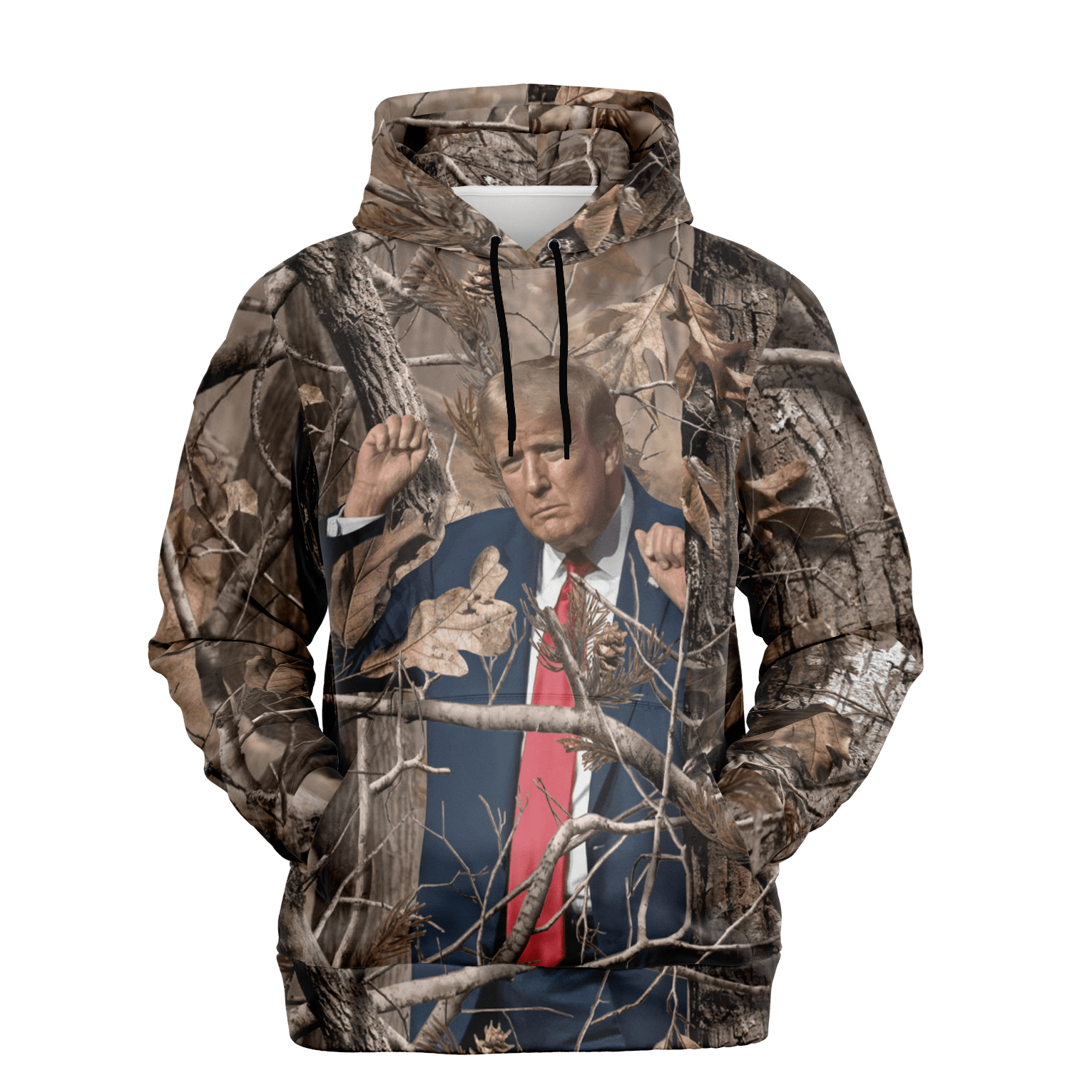 Unreal Tree: Donald Trump Dance All Over Print Hoodie