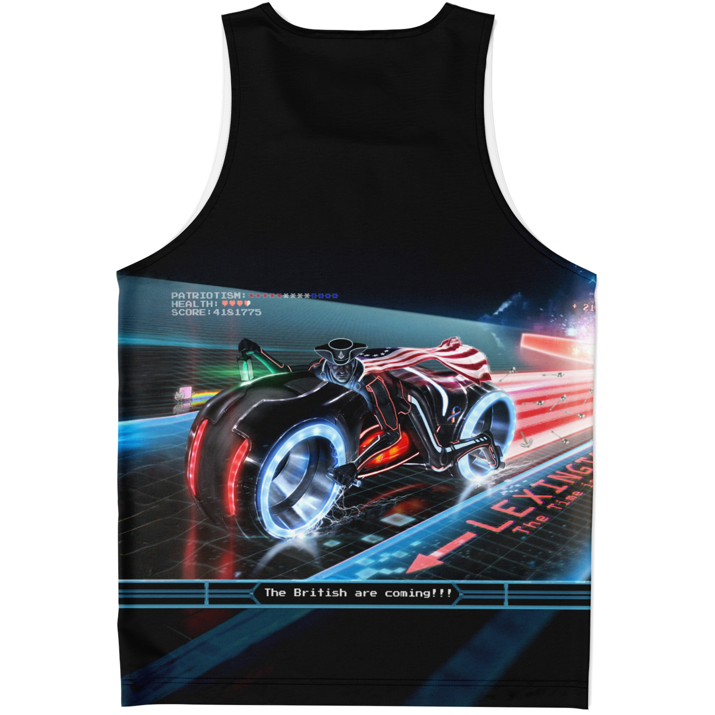 Paul Revere the Midnight Rider - All Over Print Tank
