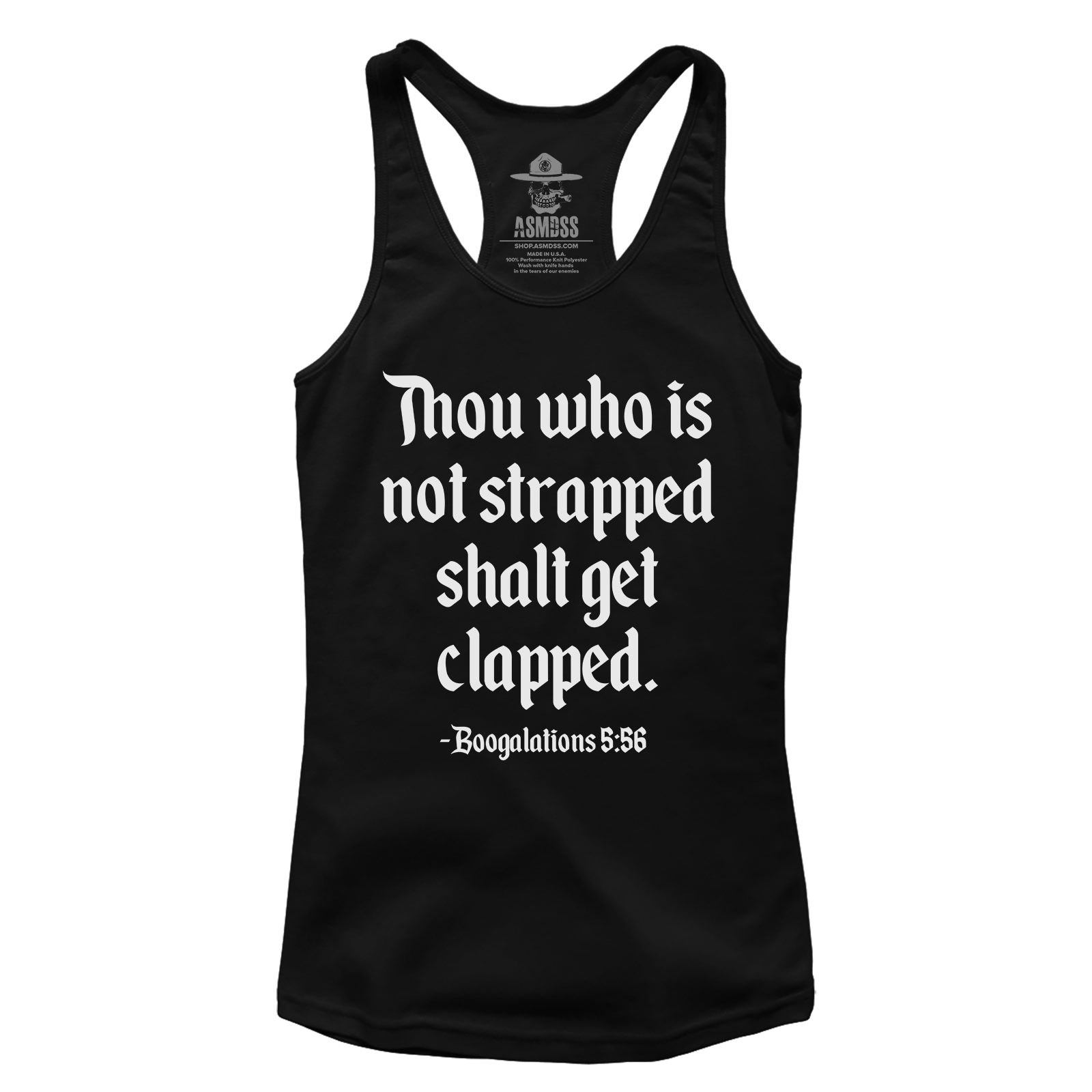 Thou Who is Not Strapped (Ladies)