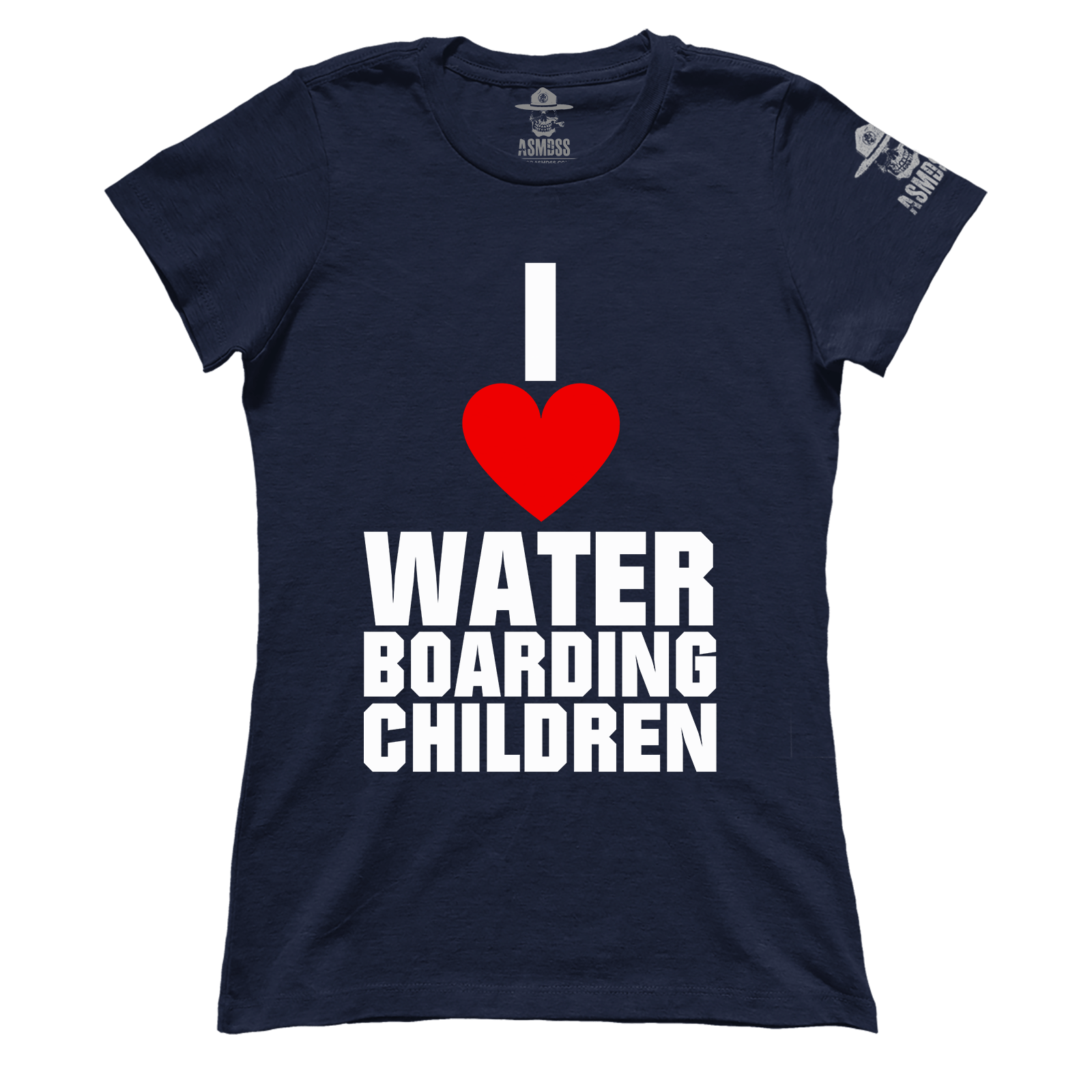 I Love Waterboarding Children (Ladies)