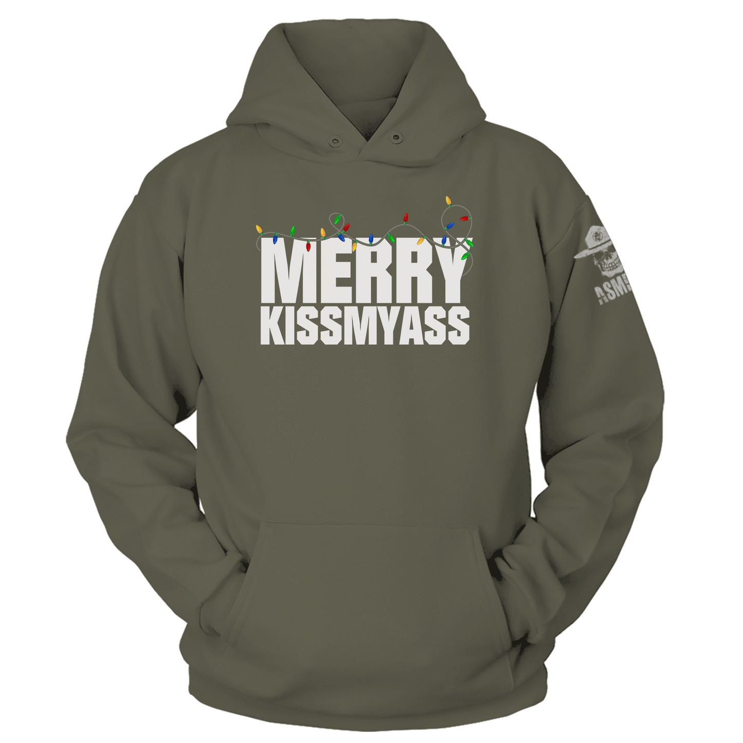 Merry Kissmyass Hoodie