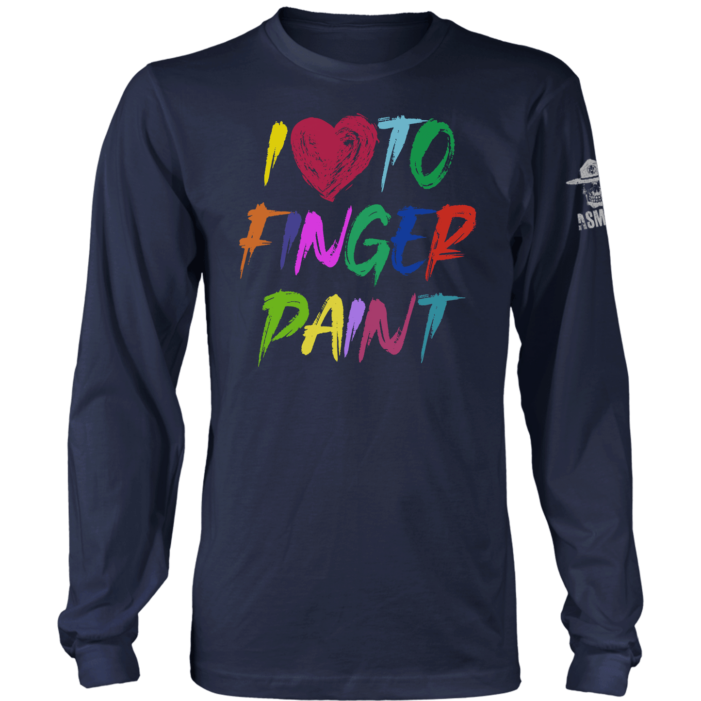I Love To Finger Paint Long Sleeve