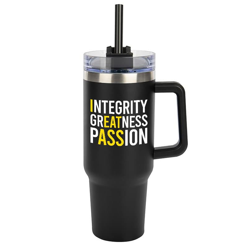 Integrity Greatness Passion Tumbler