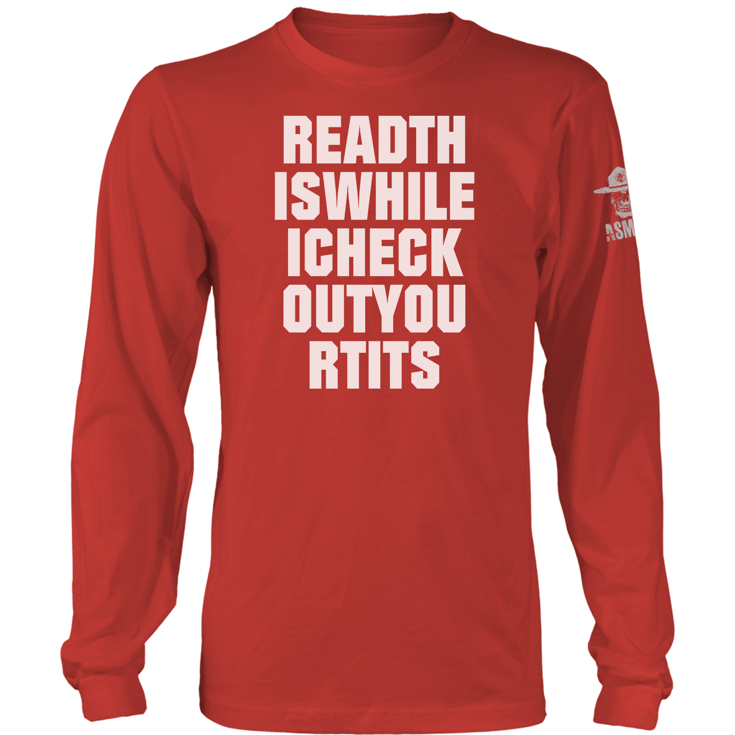 Read This While I Check Out Your Tits Long Sleeve