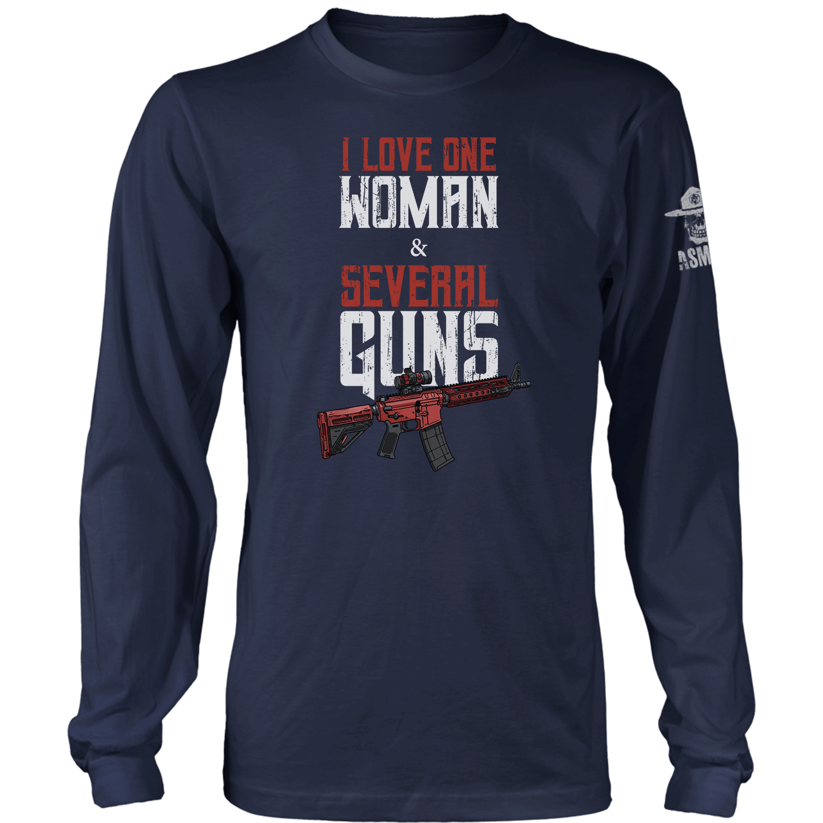 One Woman, Several Guns Long Sleeve
