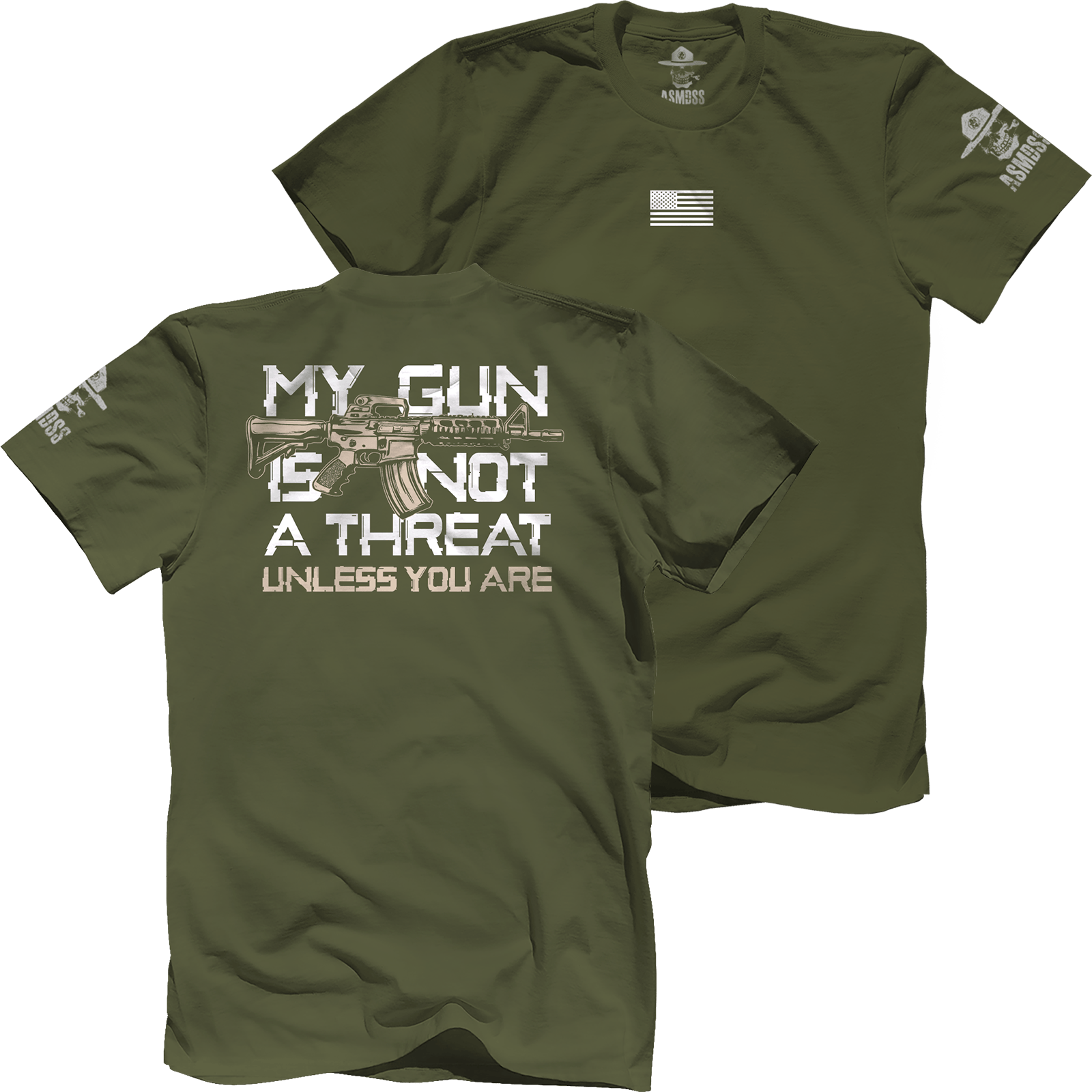 My Gun is Not A Threat Unless You Are