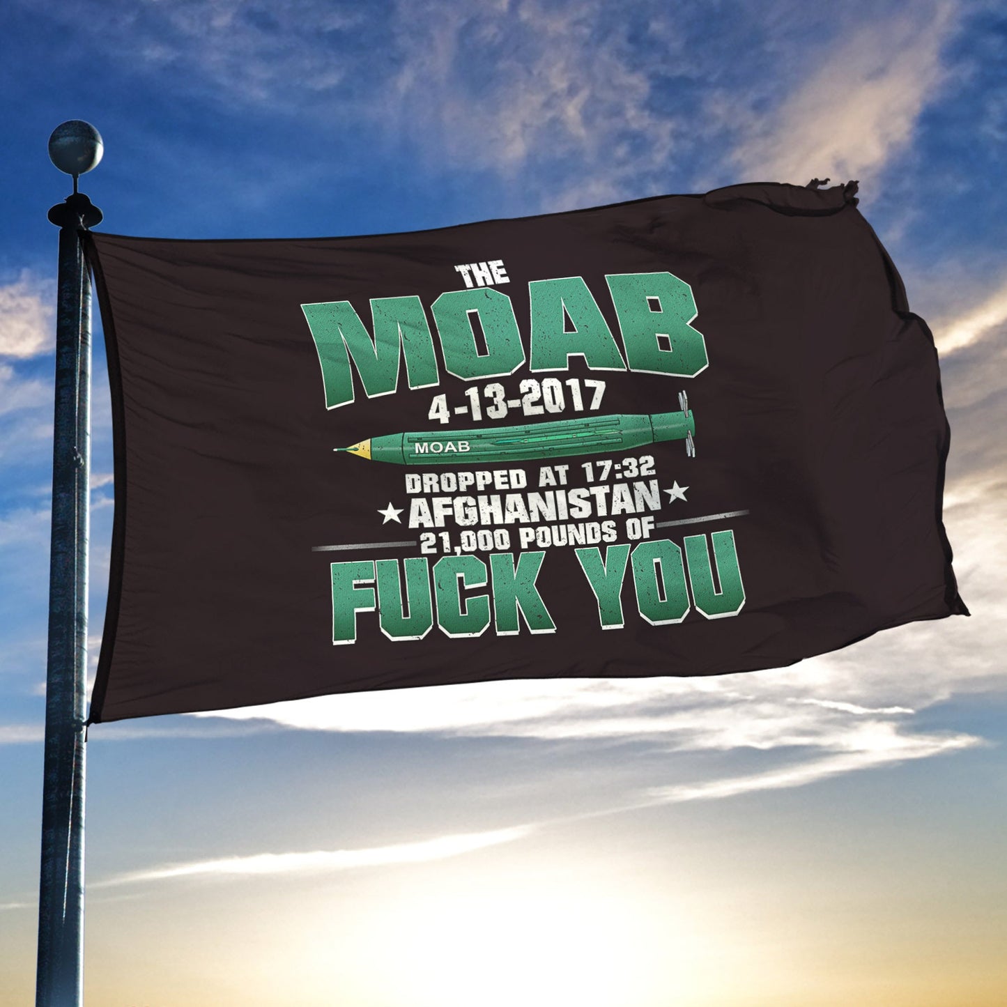 MOAB Commemorative - Flag