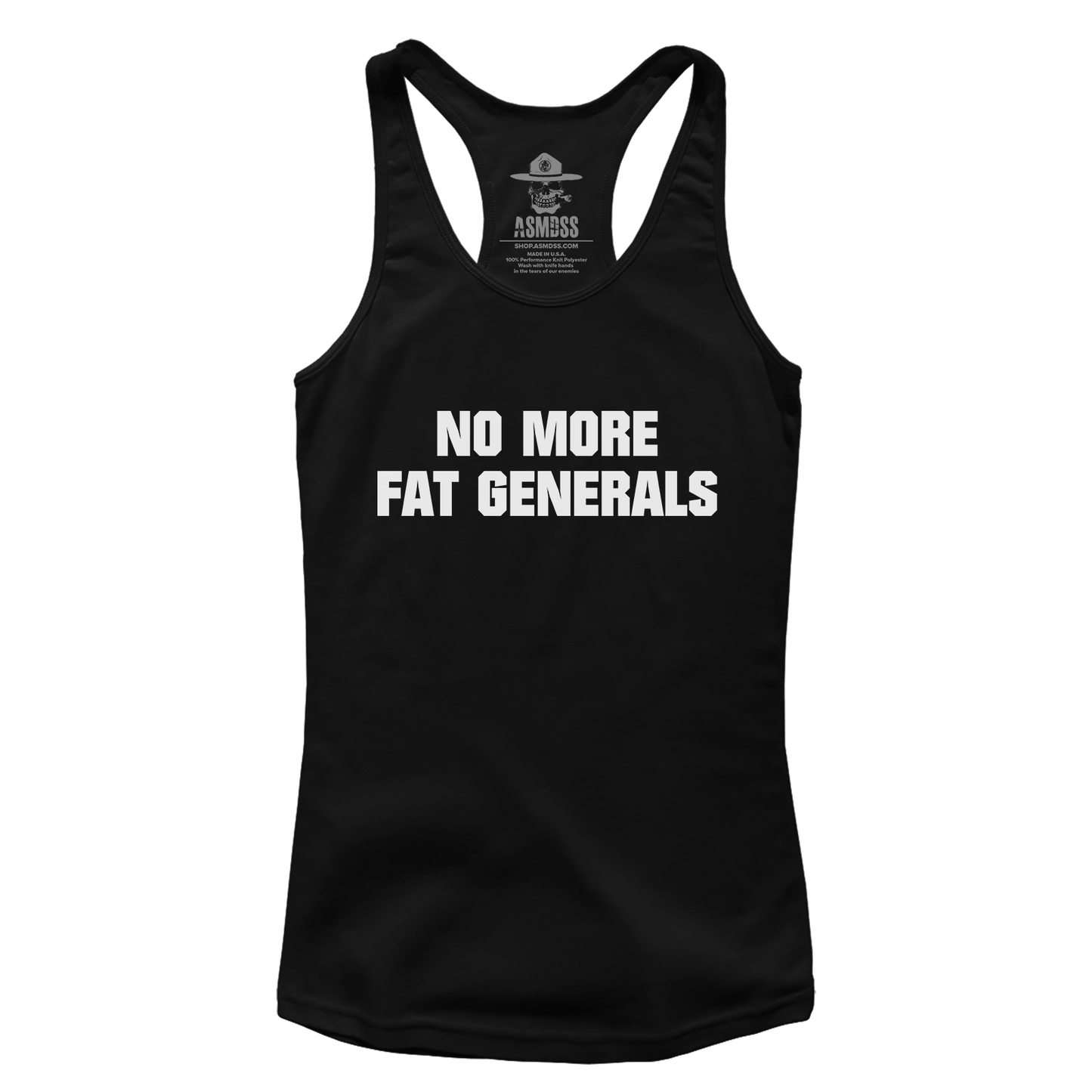 No More Fat Generals (Ladies)