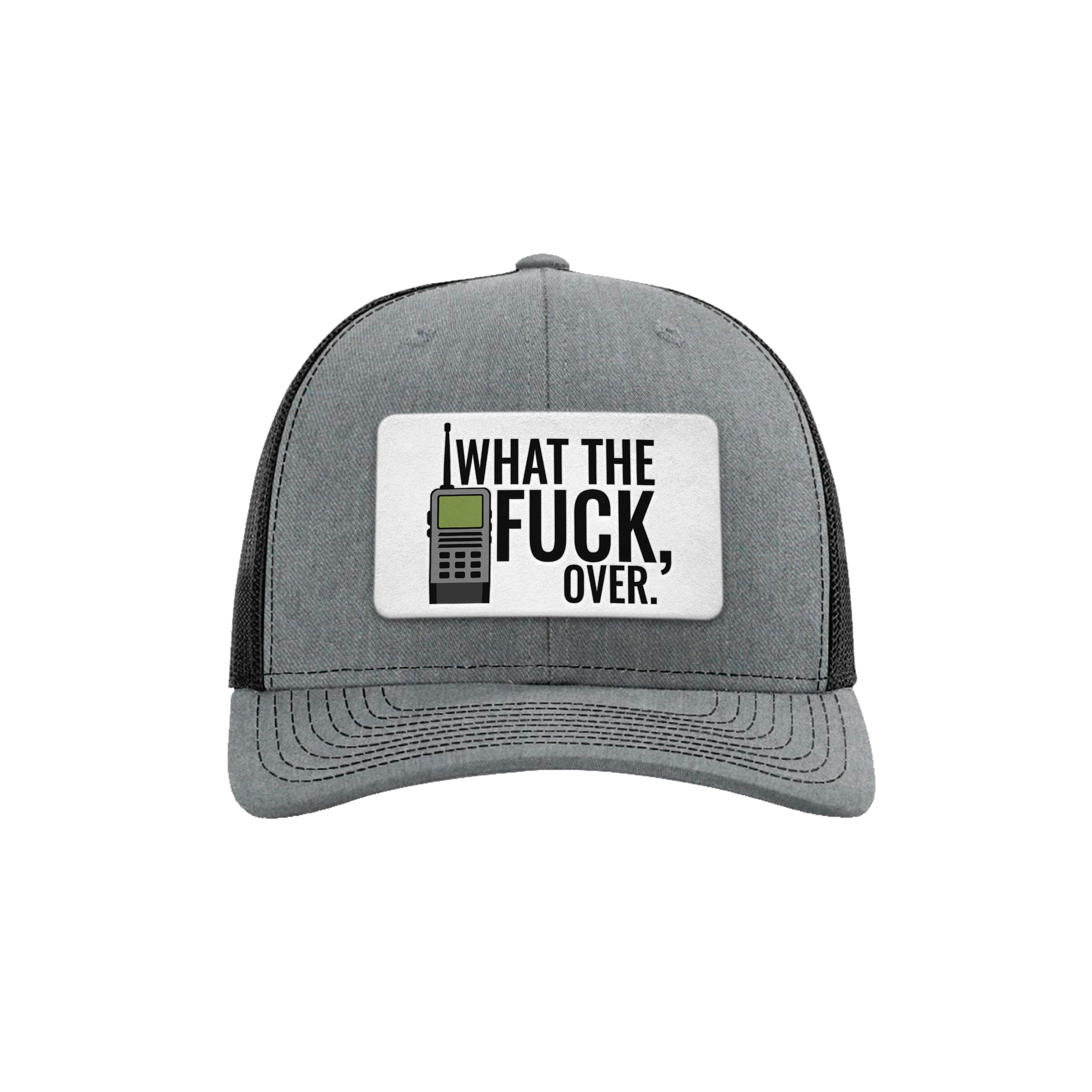 WTF Over Patch Trucker Hat