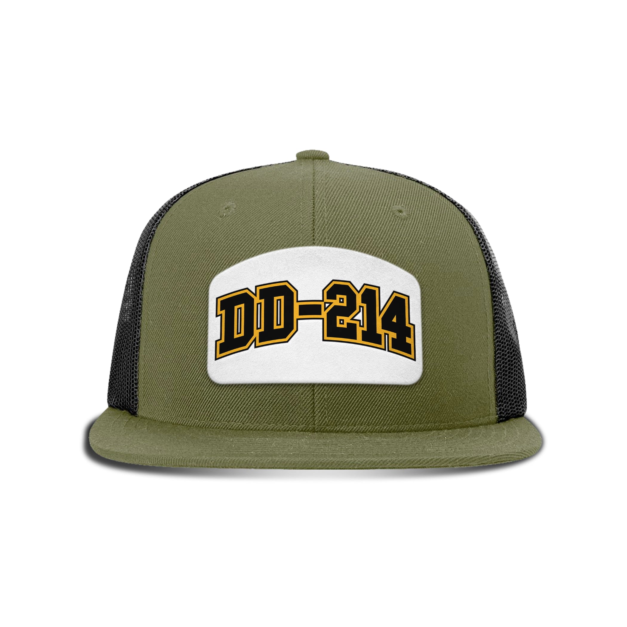 DD214 Patch Flat Bill Hat