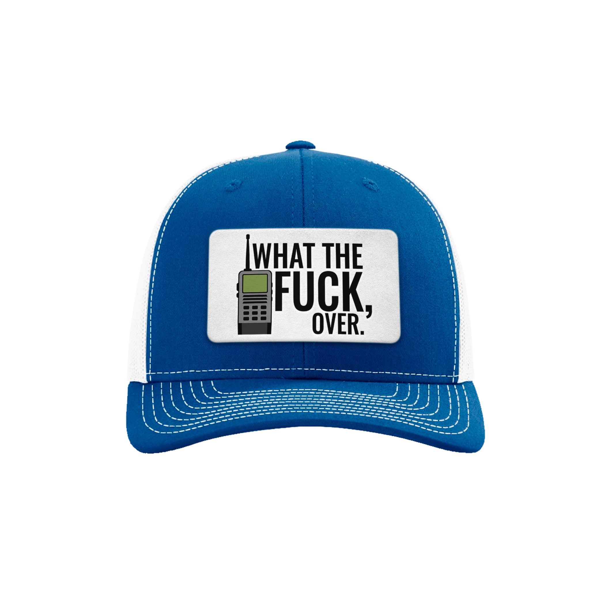 WTF Over Patch Trucker Hat