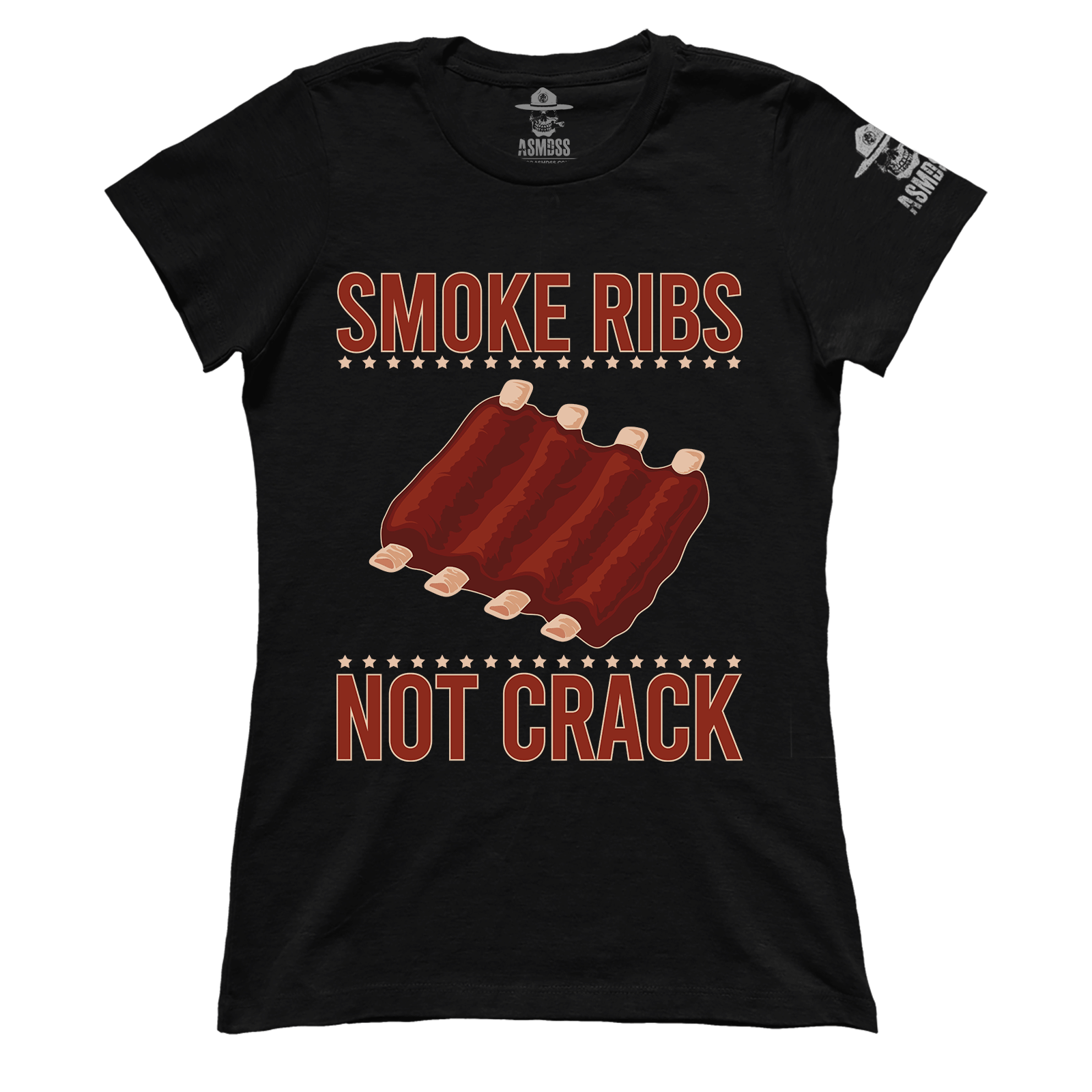 Smoke Ribs Not Crack (Ladies)