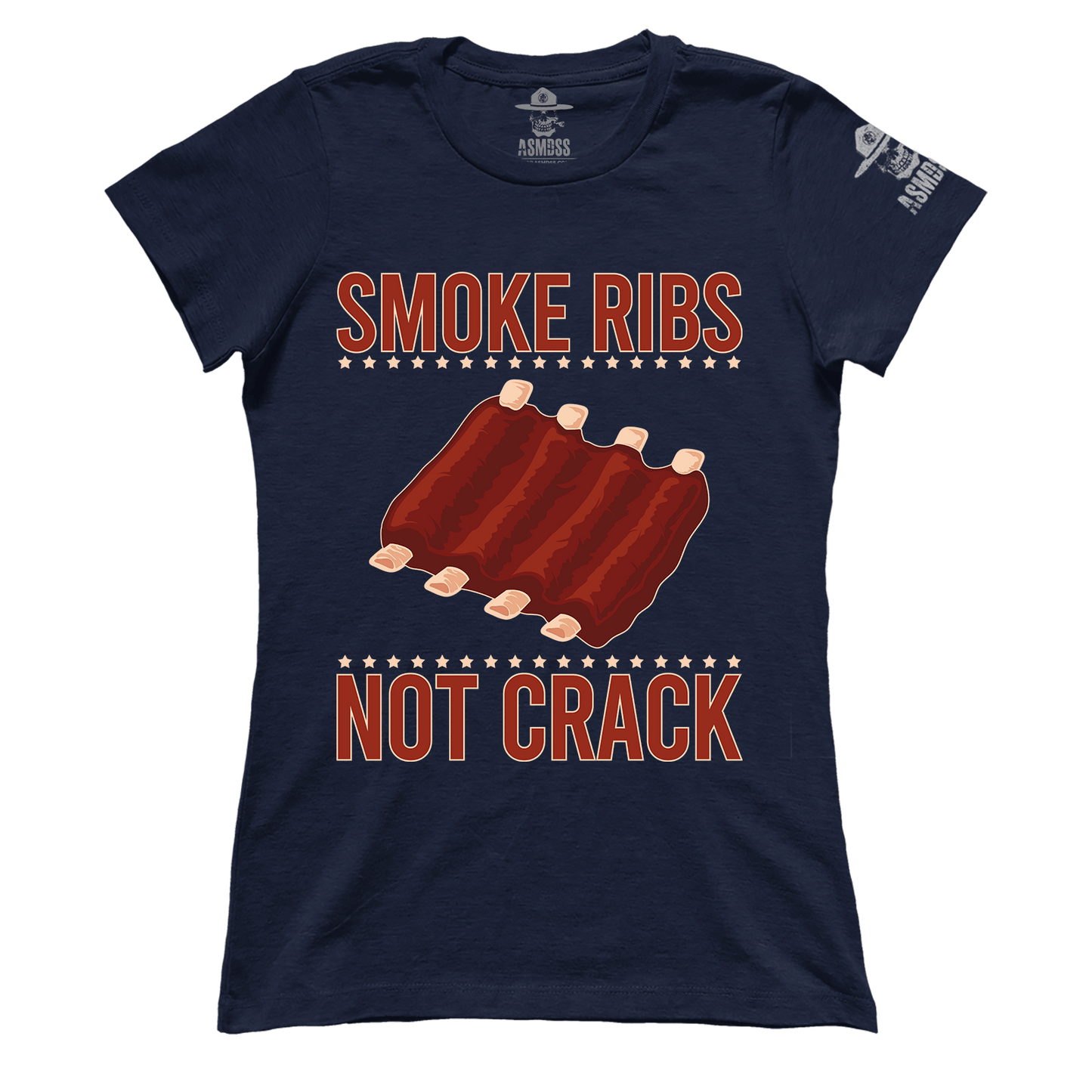 Smoke Ribs Not Crack (Ladies)
