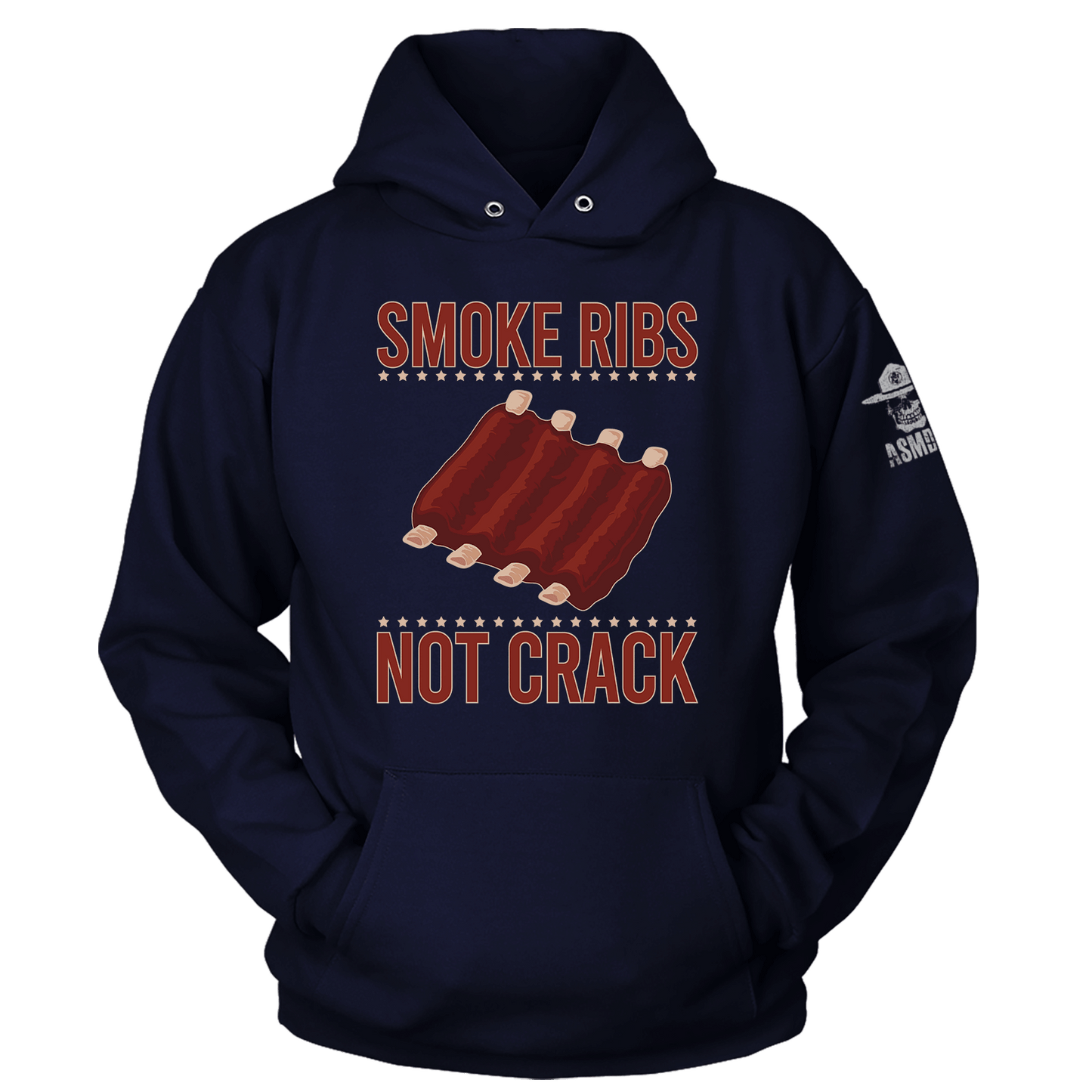 Smoke Ribs Not Crack (Ladies)