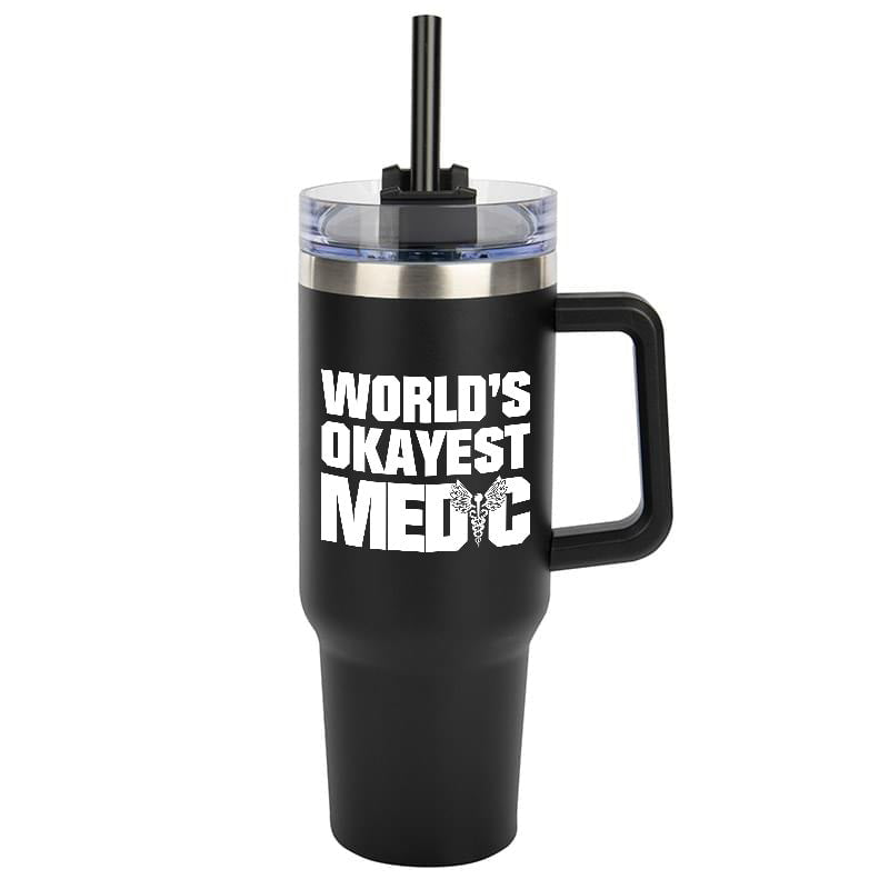 Worlds Okayest Medic Tumbler