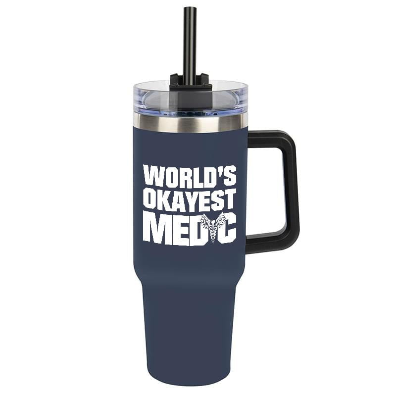 Worlds Okayest Medic Tumbler