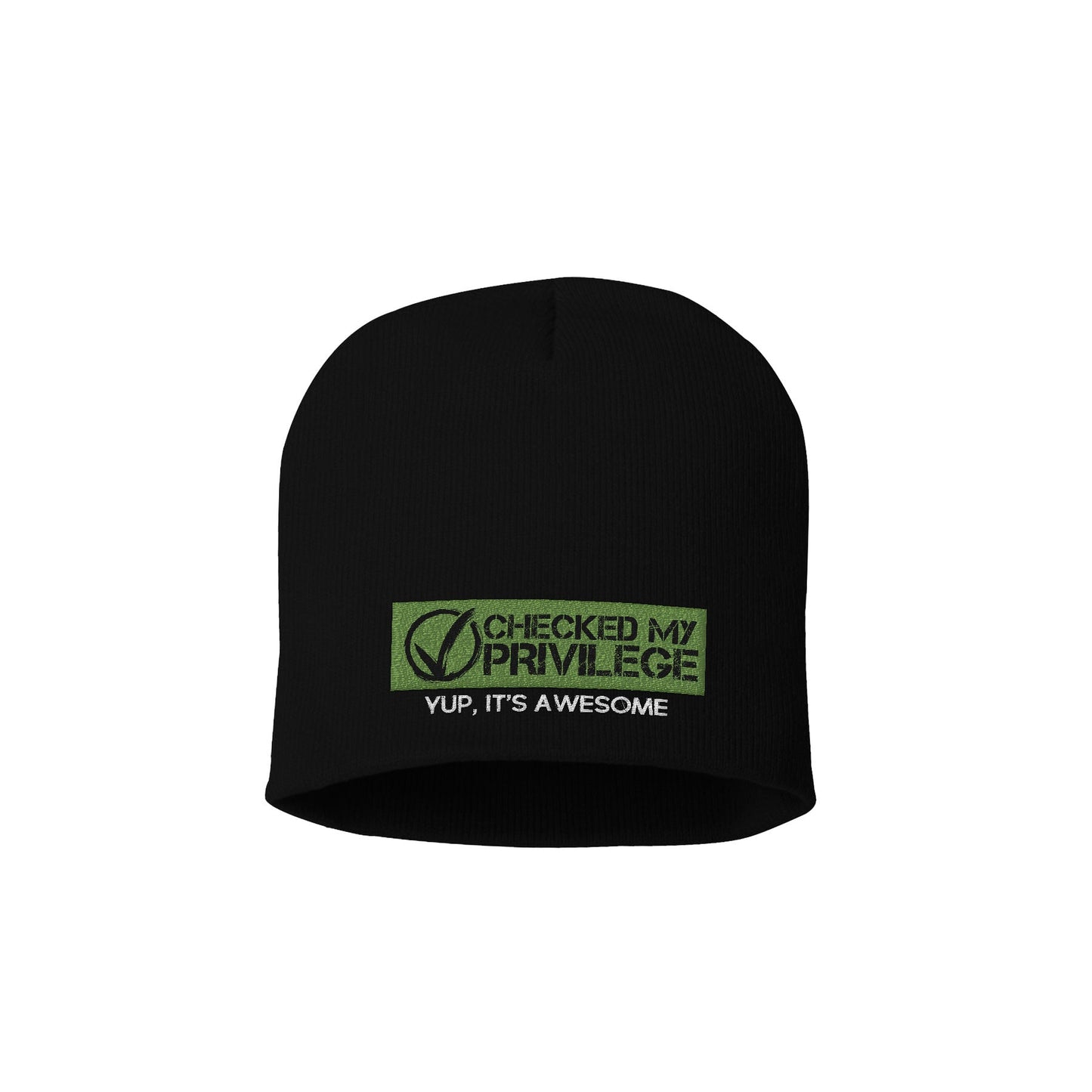 Checked My Privilege Beanie