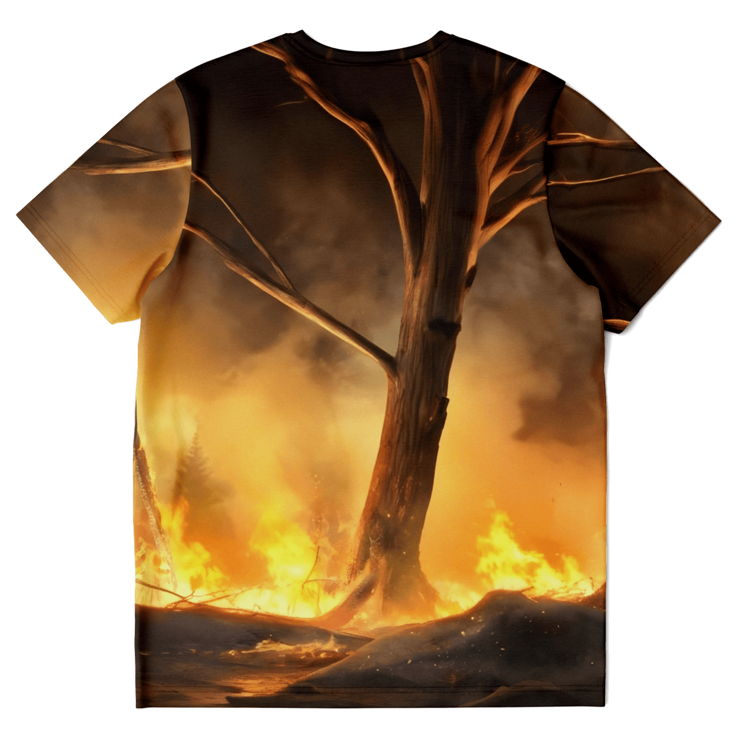 Teddy Roosevelt VS Bigfoot - All Over Print Shirt