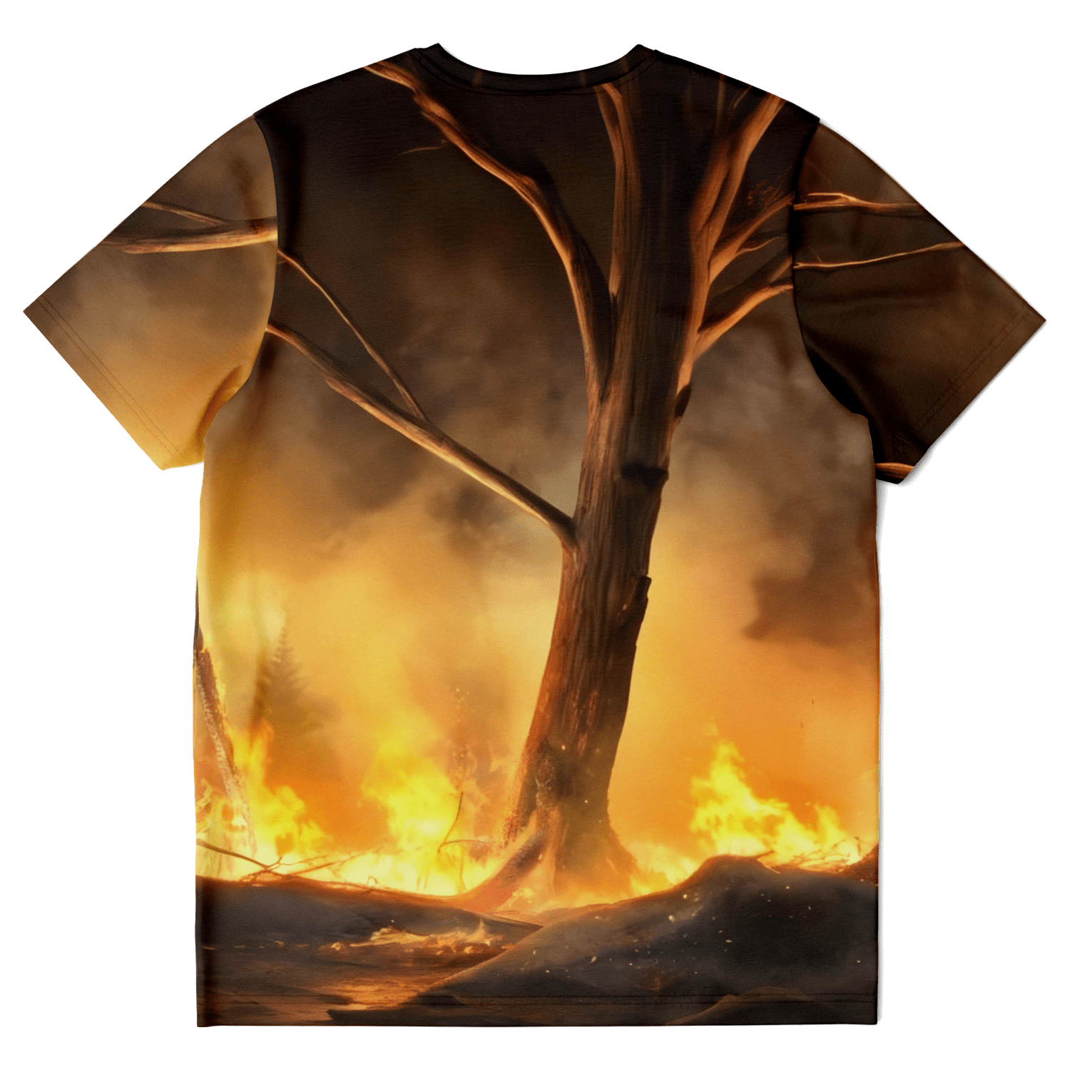 Teddy Roosevelt VS Bigfoot - All Over Print Shirt