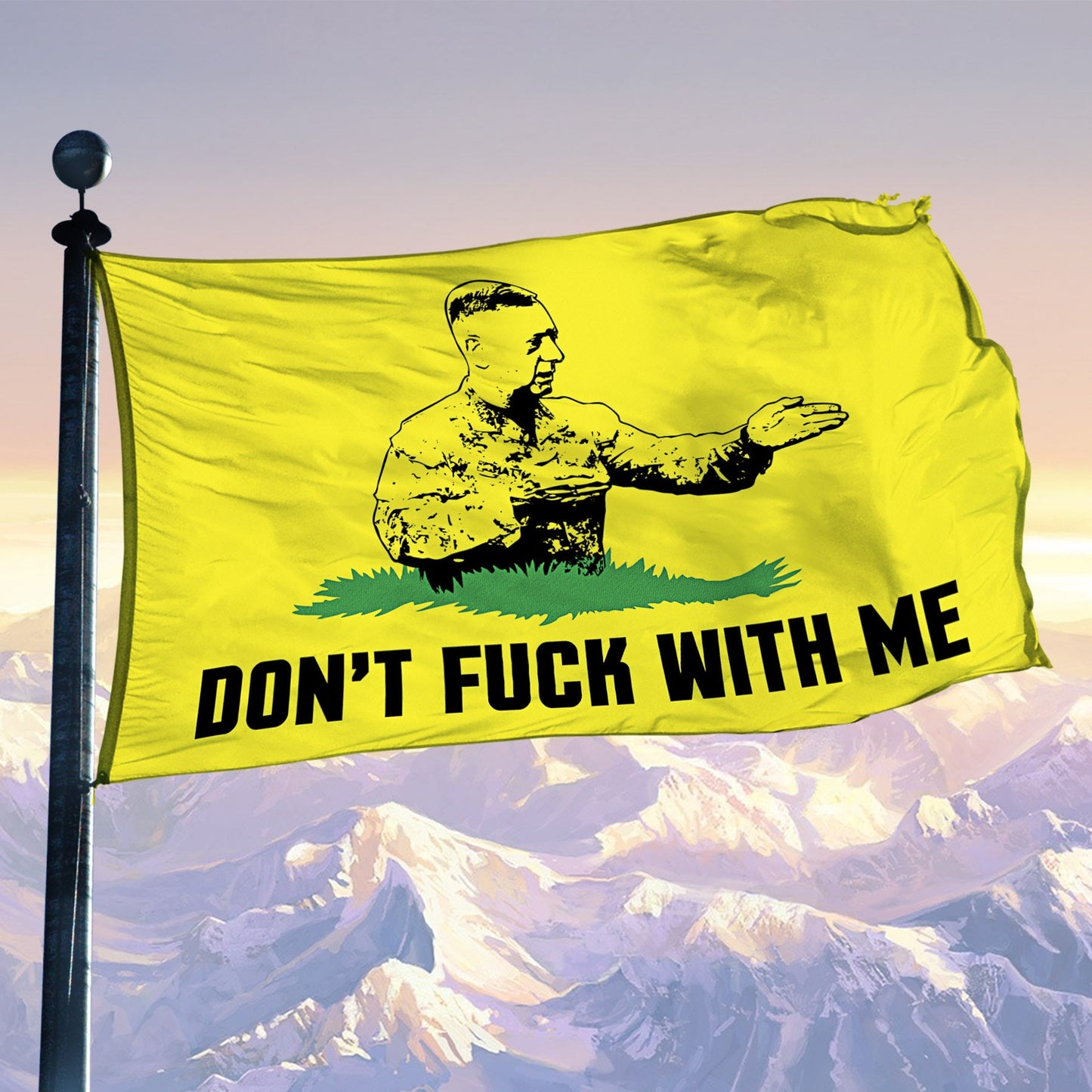Don't F With Me - Flag