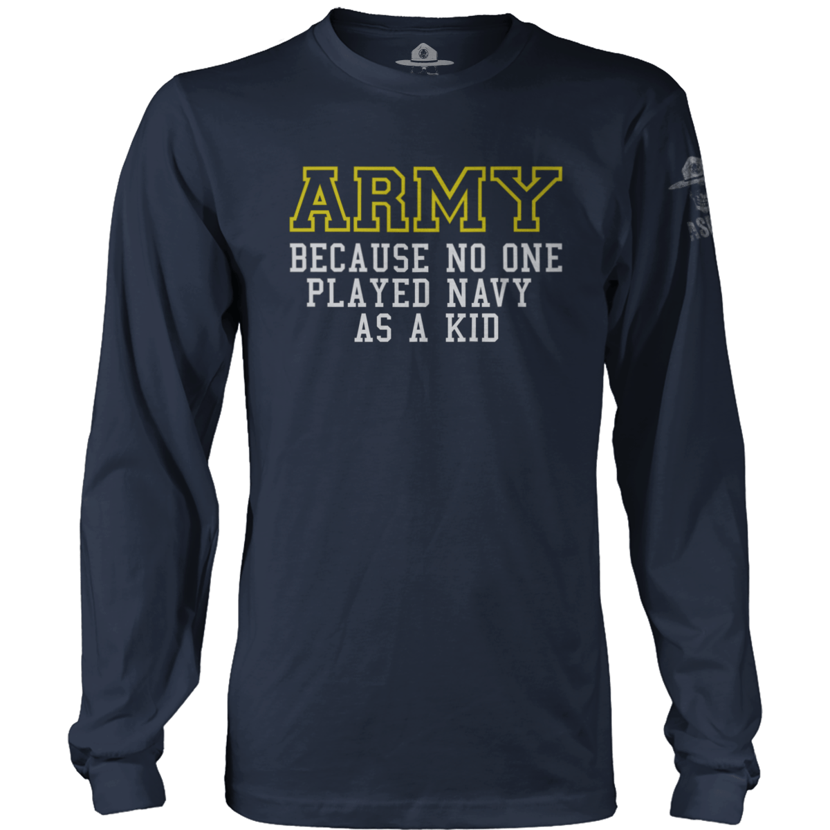 No One Played Navy Long Sleeve