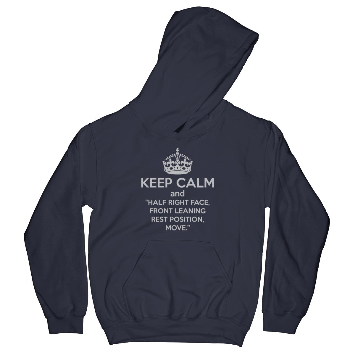 Keep Calm and Half Right Face (Kids)