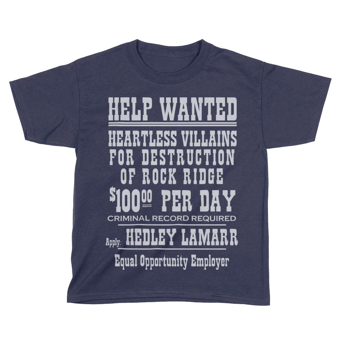 Help Wanted - Rock Ridge (Kids)