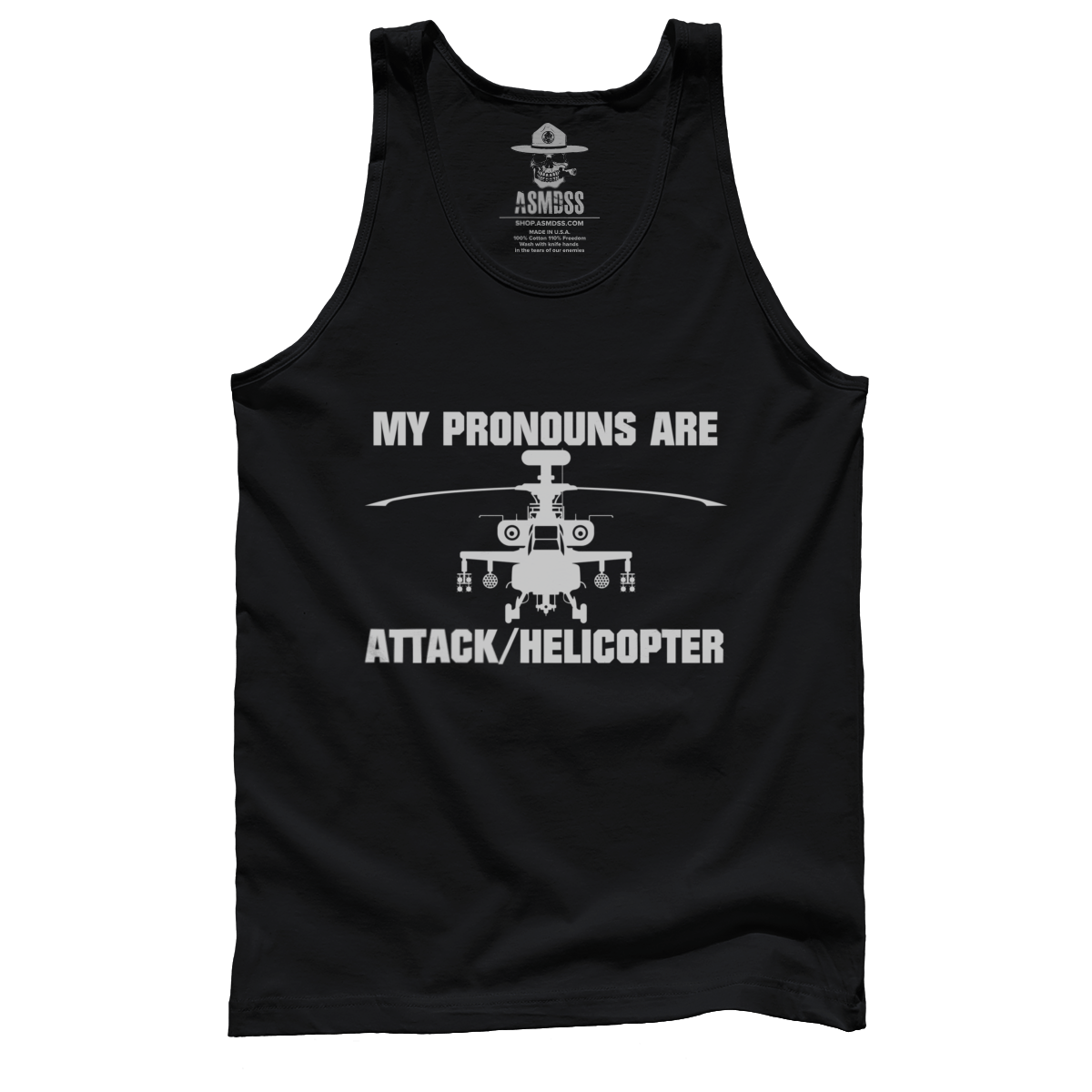 Pronouns are Attack/Helicopter