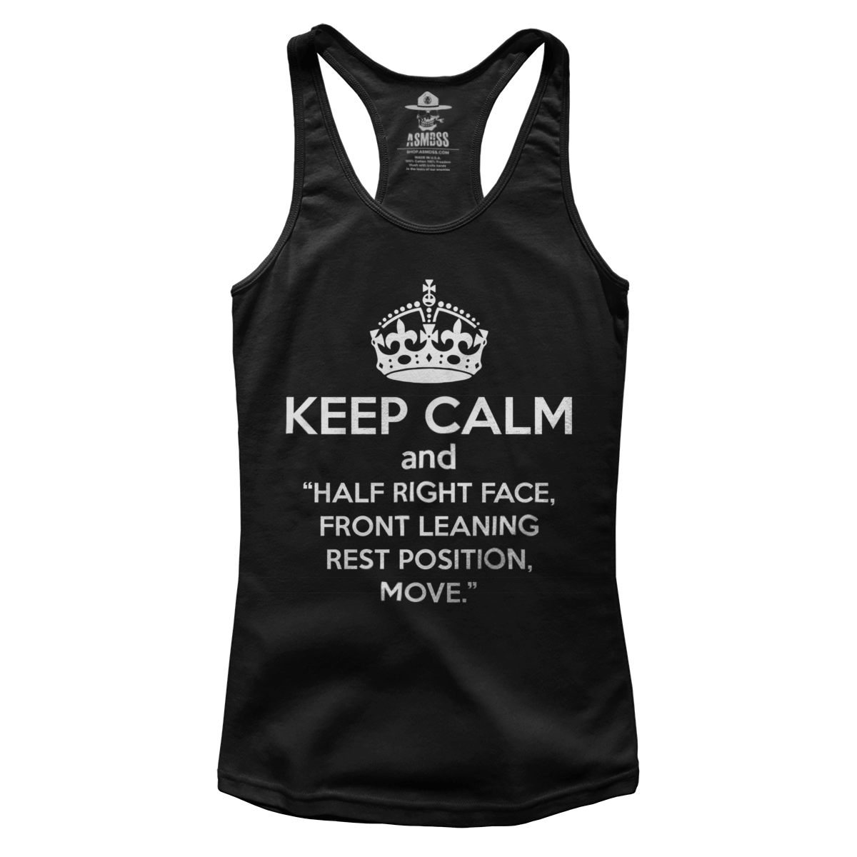 Keep Calm and Half Right Face (Ladies)