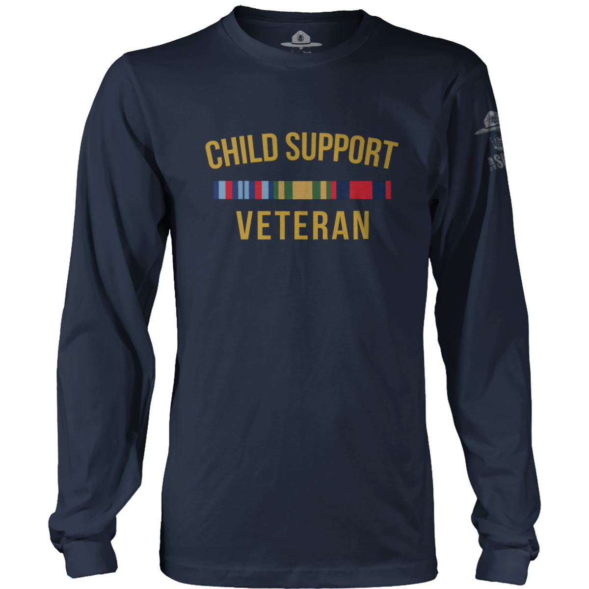 Child Support Veteran Long Sleeve