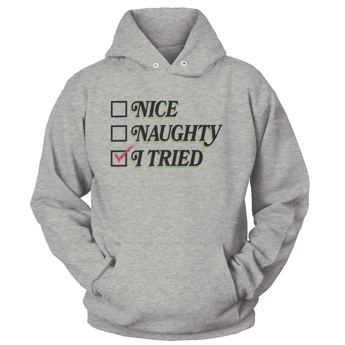 Naughty, Nice, I tried (Ladies)