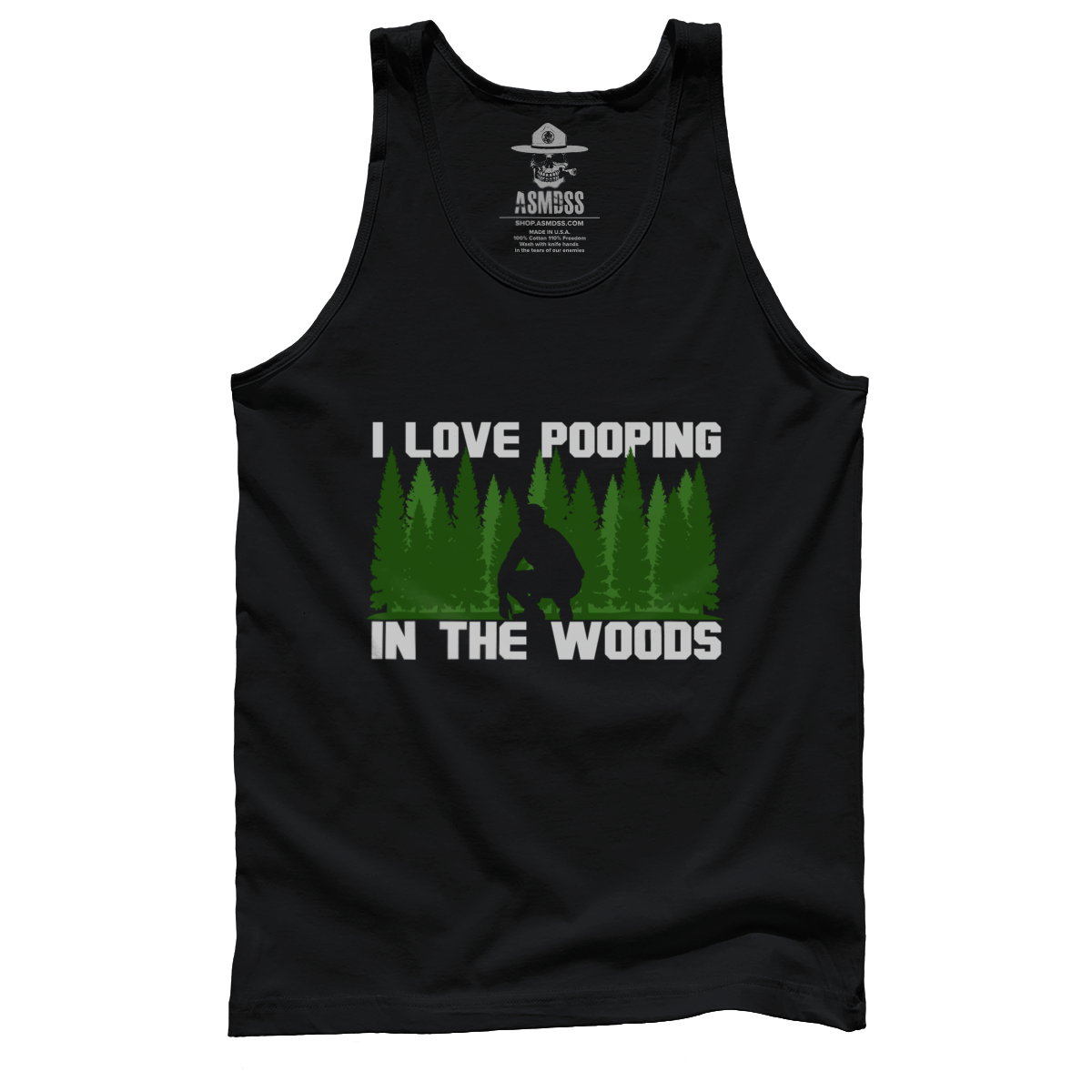 Love Pooping In The Woods