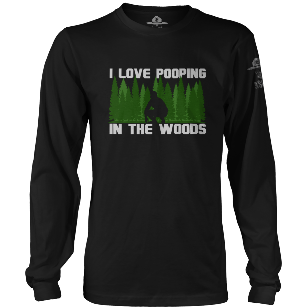 Love Pooping In The Woods