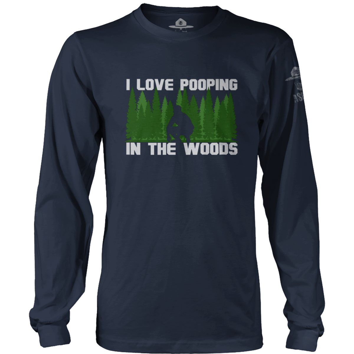 Love Pooping In The Woods