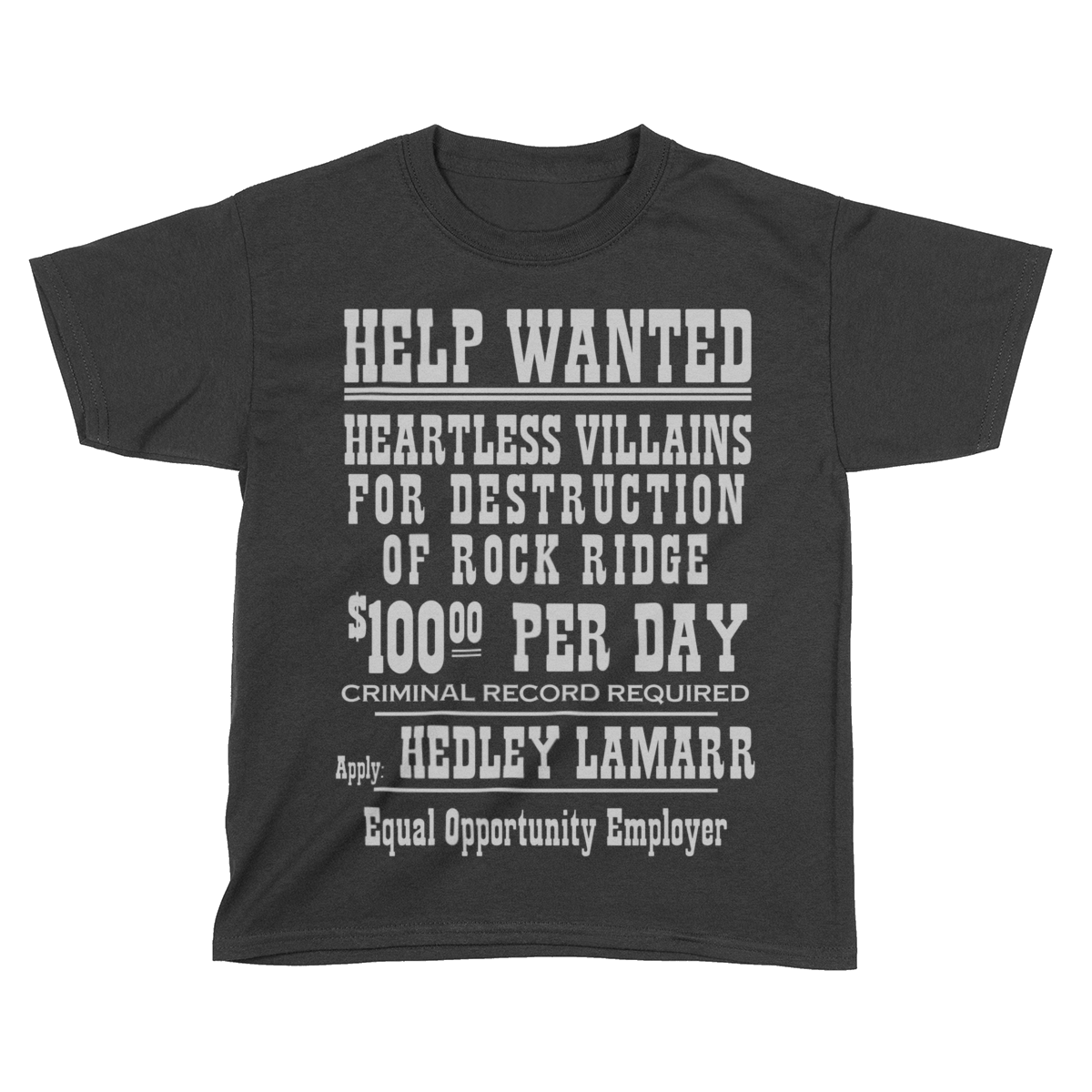 Help Wanted - Rock Ridge (Kids)