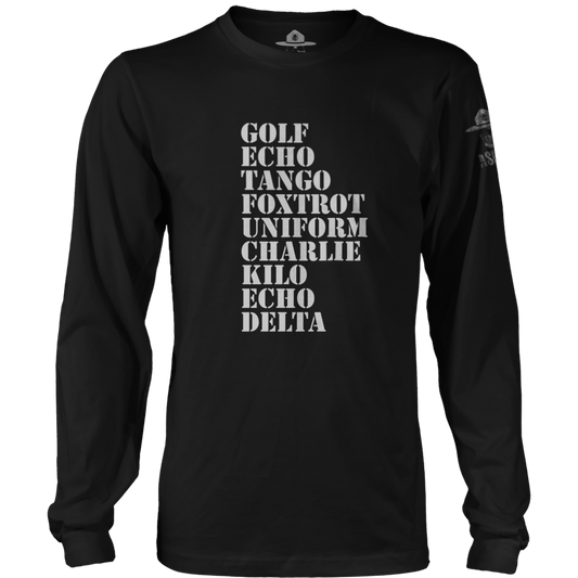 Get F - Phonetic Long Sleeve