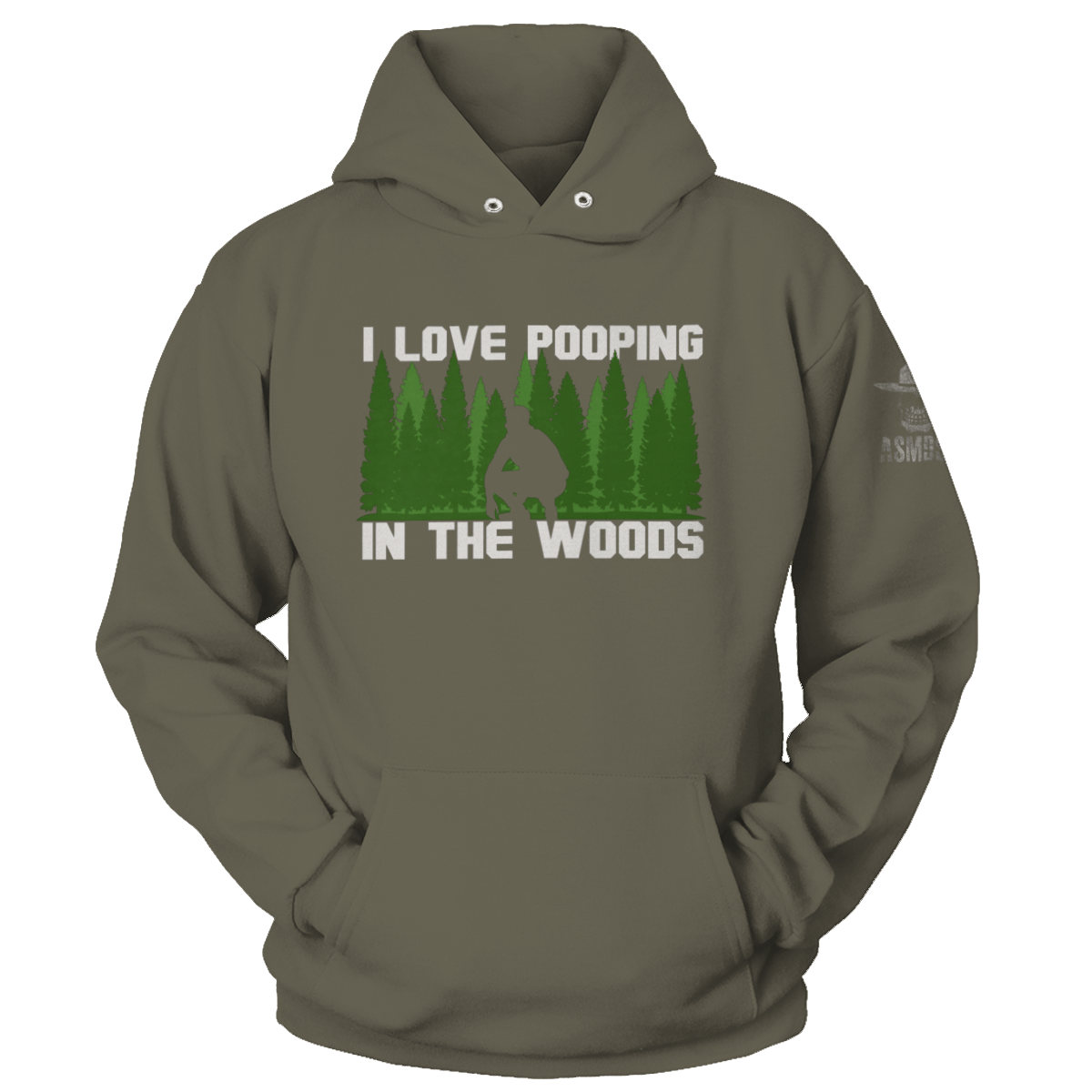 Love Pooping In The Woods