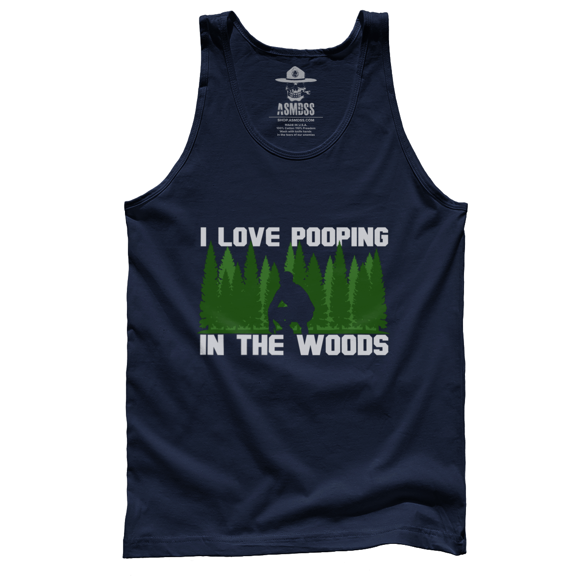 Love Pooping In The Woods