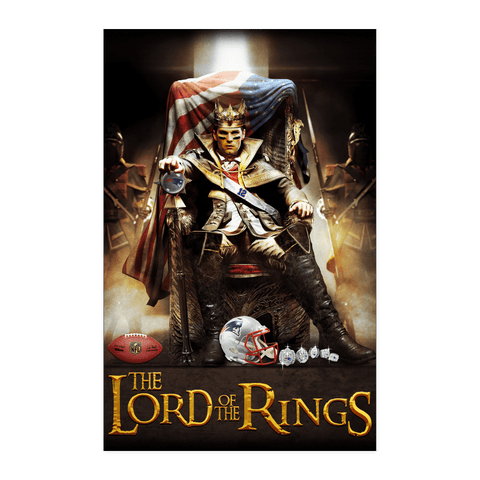 Brady Lord of the Rings Poster