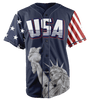 Limited Edition Blue America #1 Jersey - Keep America American
