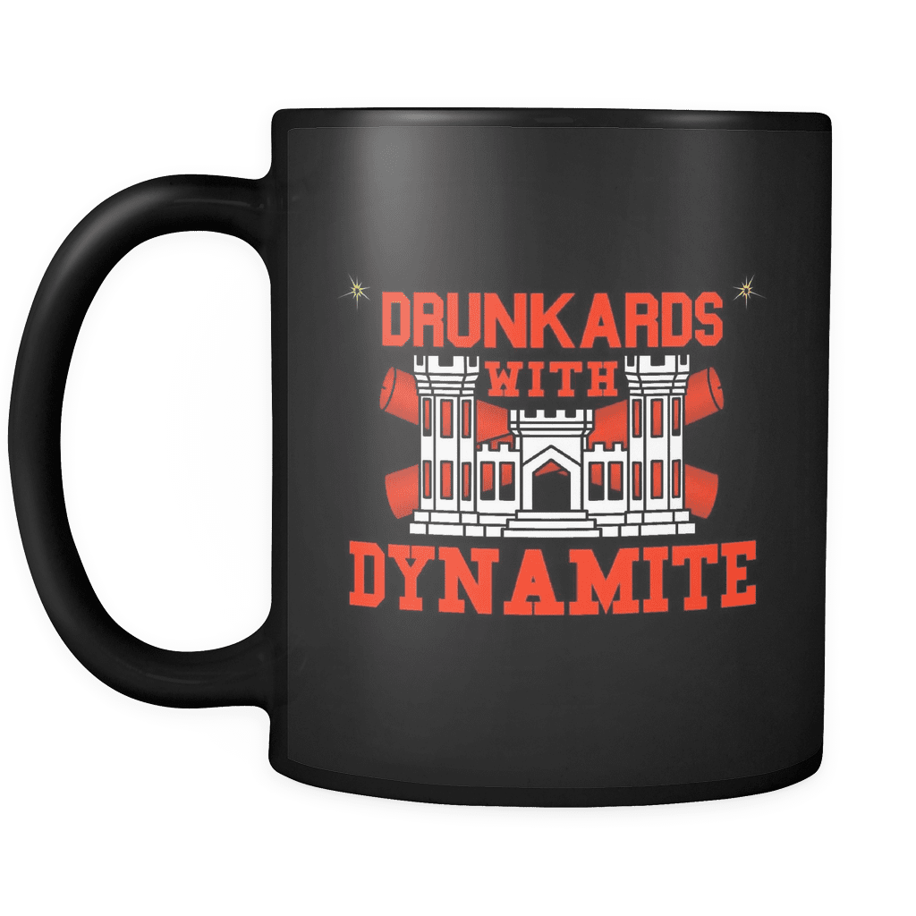 Drunkards With Dynamite Mug BLACK