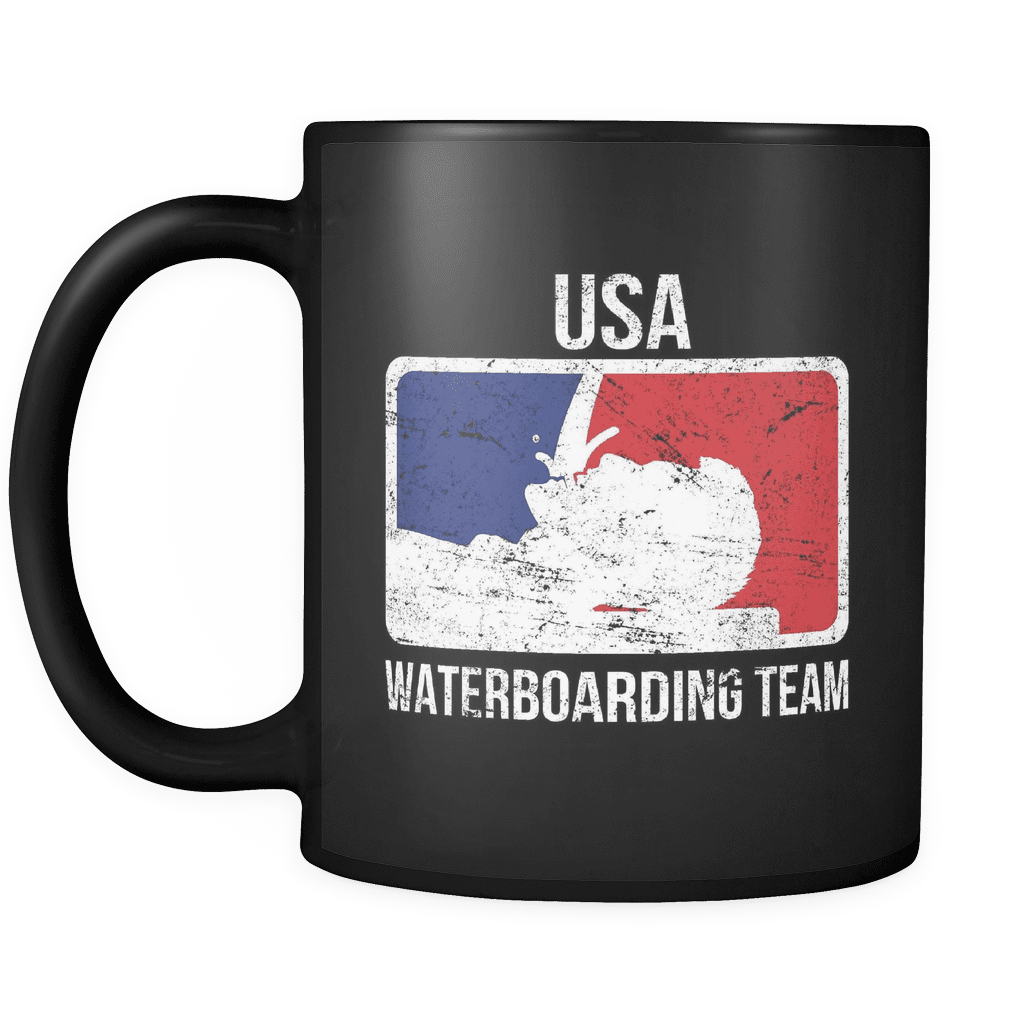 USA Waterboarding Team Mug BLACK