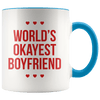 World’s Okayest Boyfriend - Coffee Mug - old