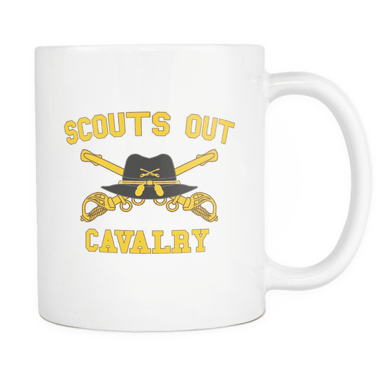 Cavalry Scouts Out Mug