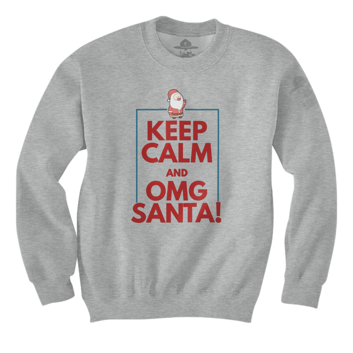 Keep Calm OMG Santa!