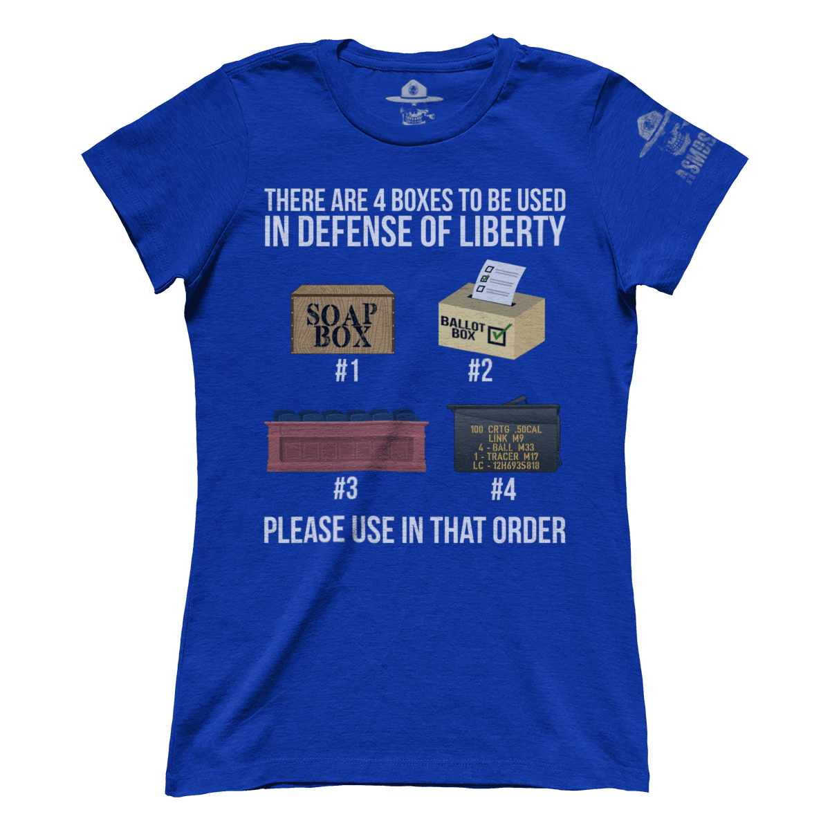 4 Boxes In Defense Of Liberty (Ladies)