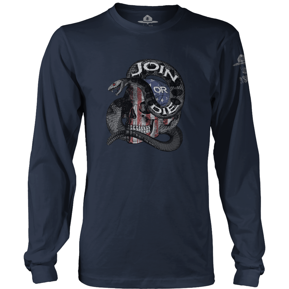 Join Or Die Skull