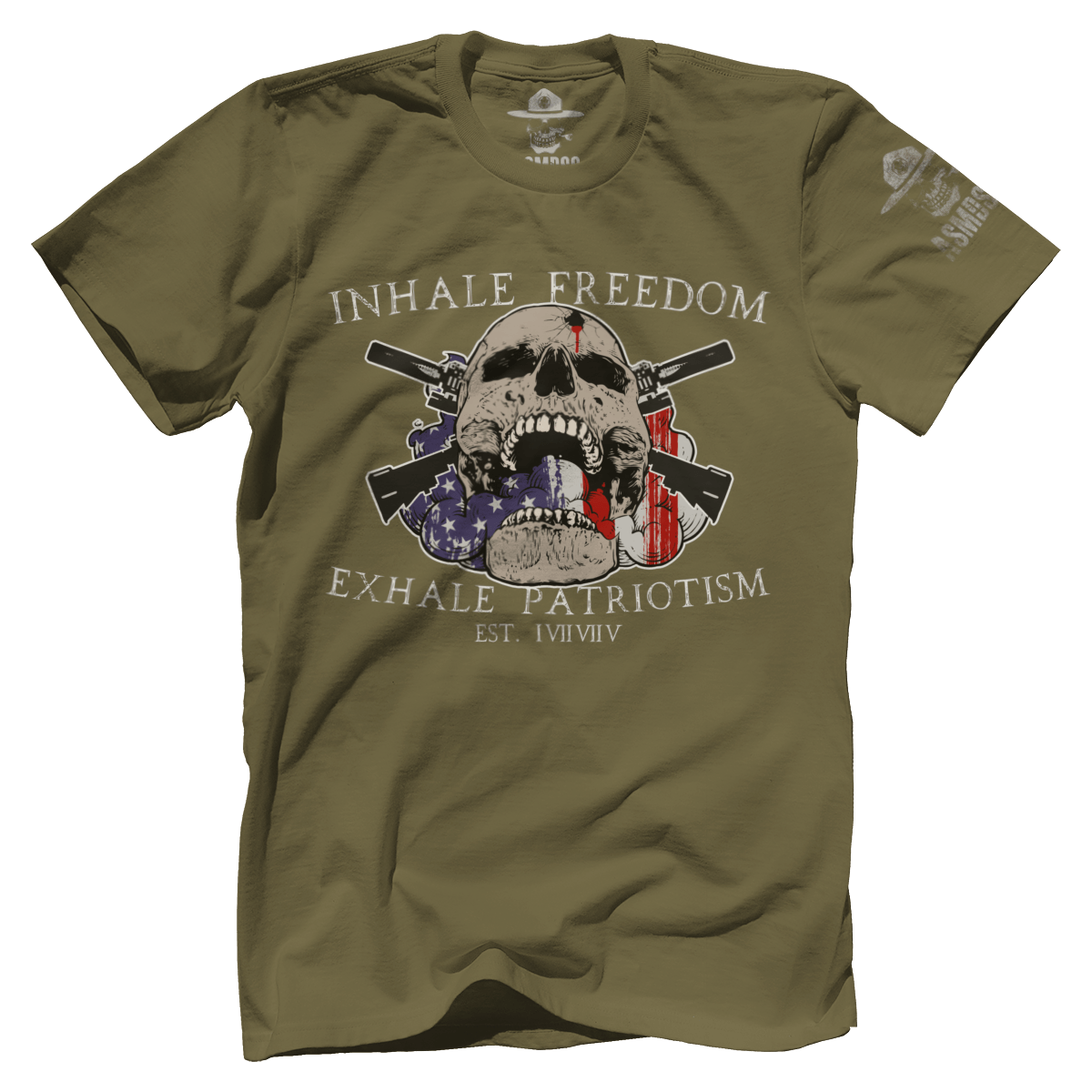 Inhale Freedom Exhale Patriotism