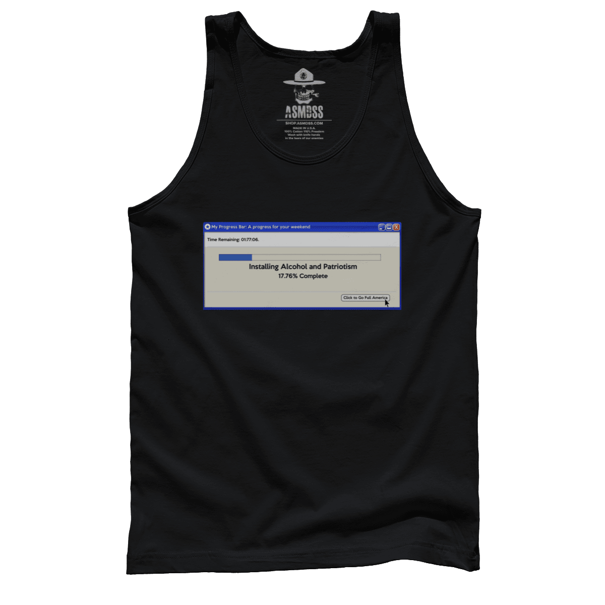 Installing Alcohol and Patriotism